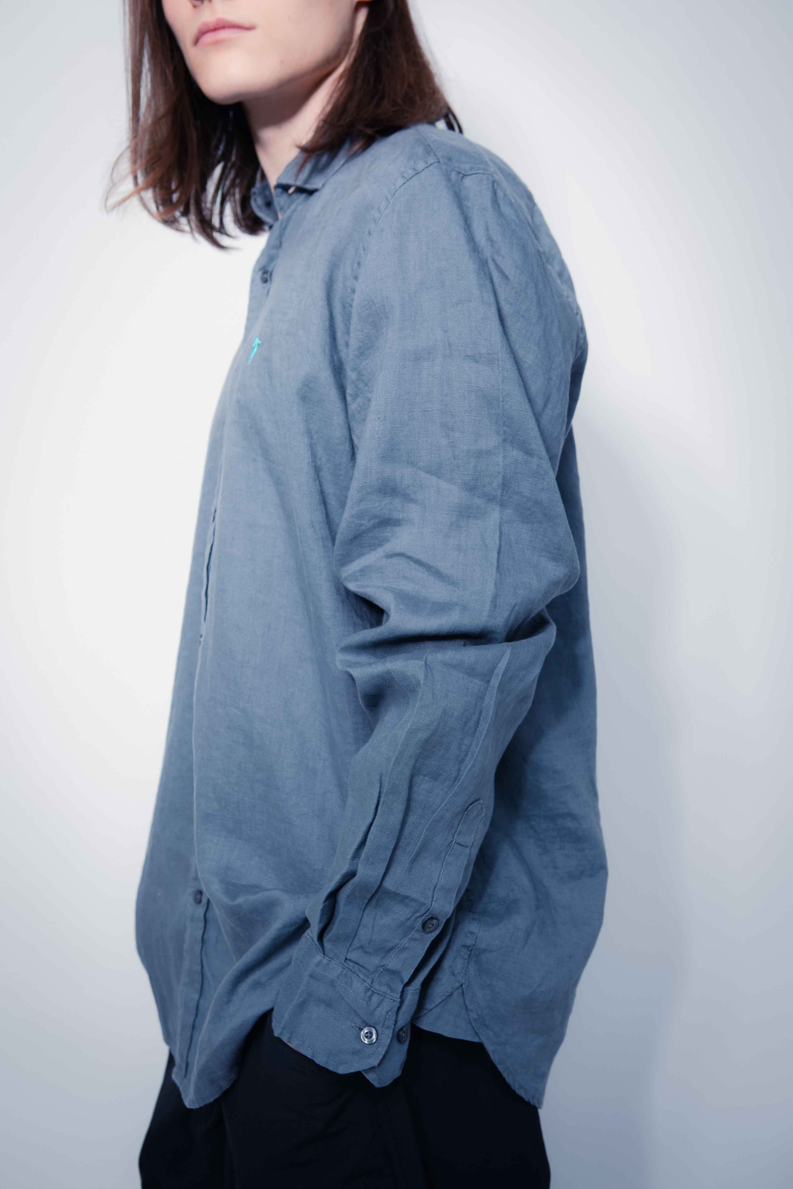 BASIC SHIRT GREY - Image 5