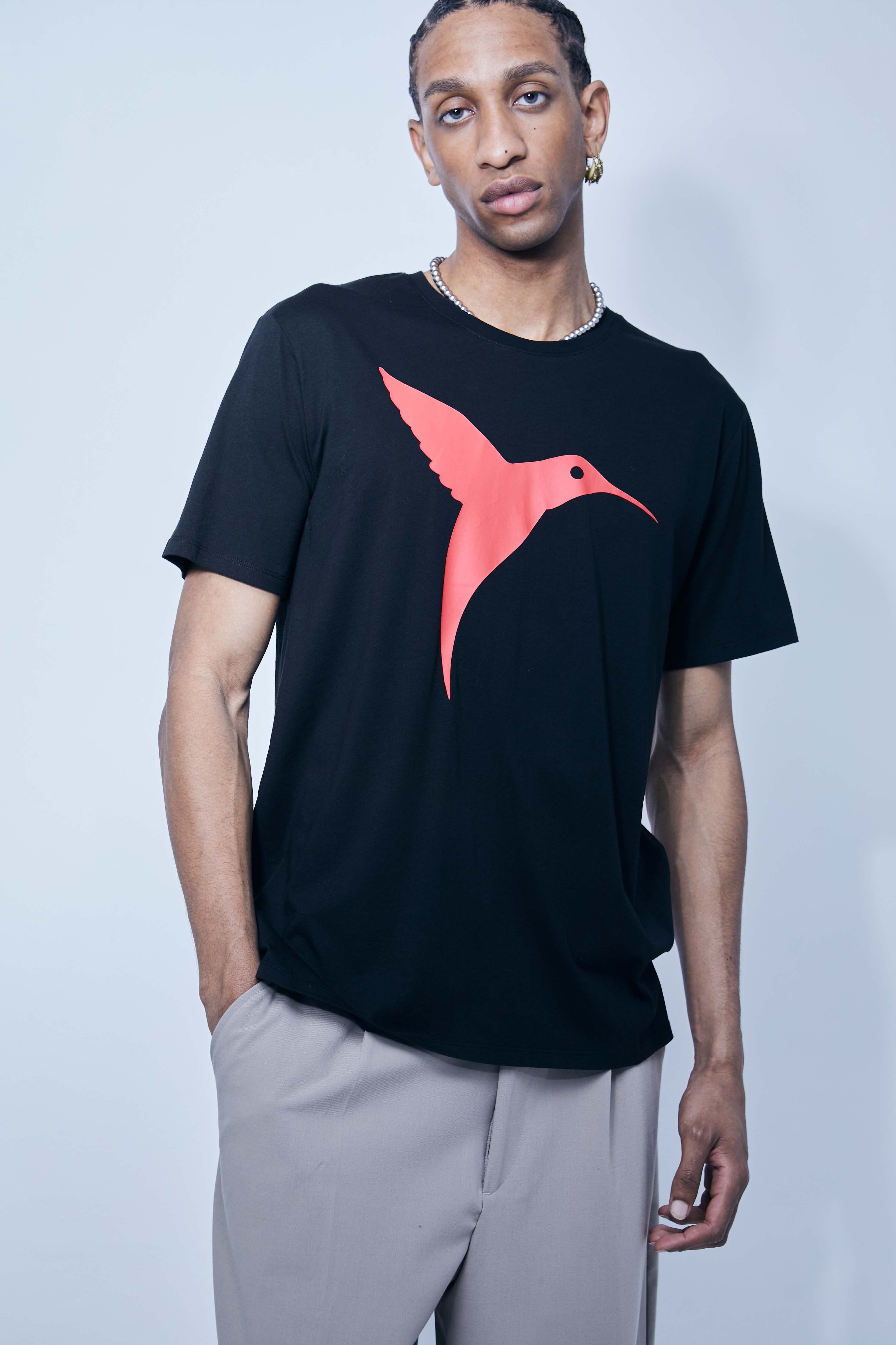 Ushuaïa Logo Tee – SS24 – Black - Image 4