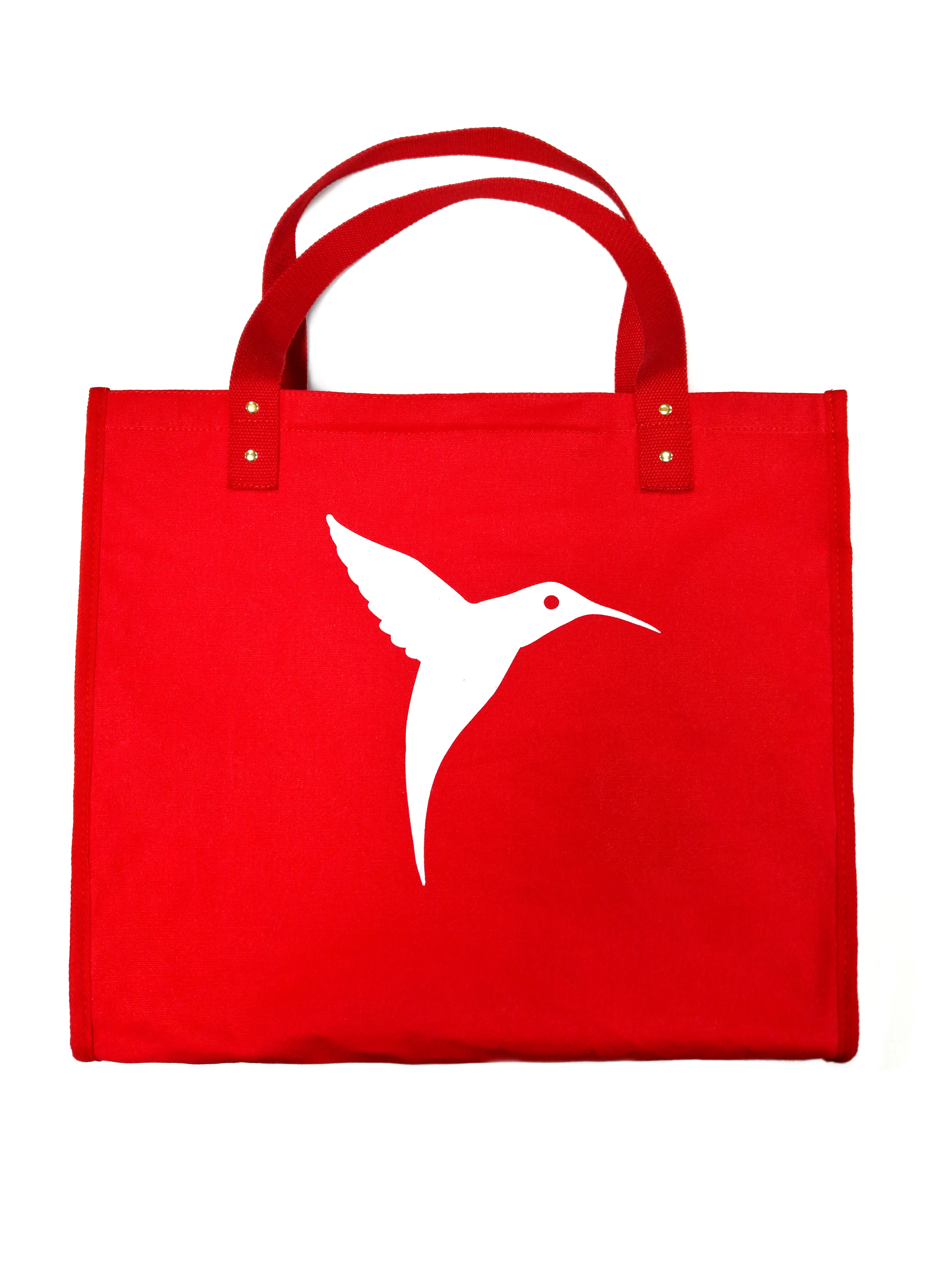 SHOPPING BAG RED - Image 3