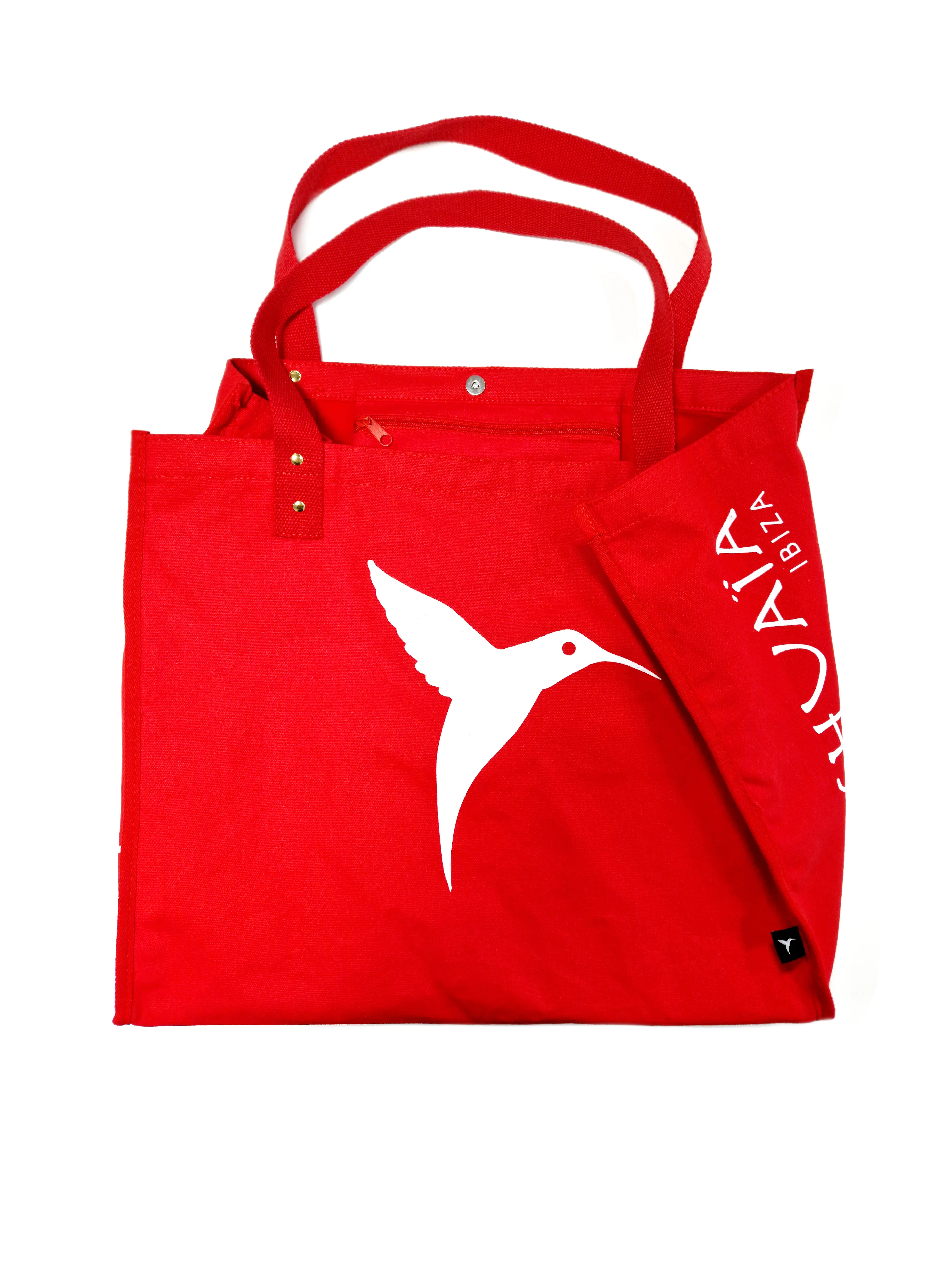 SHOPPING BAG RED - Image 4