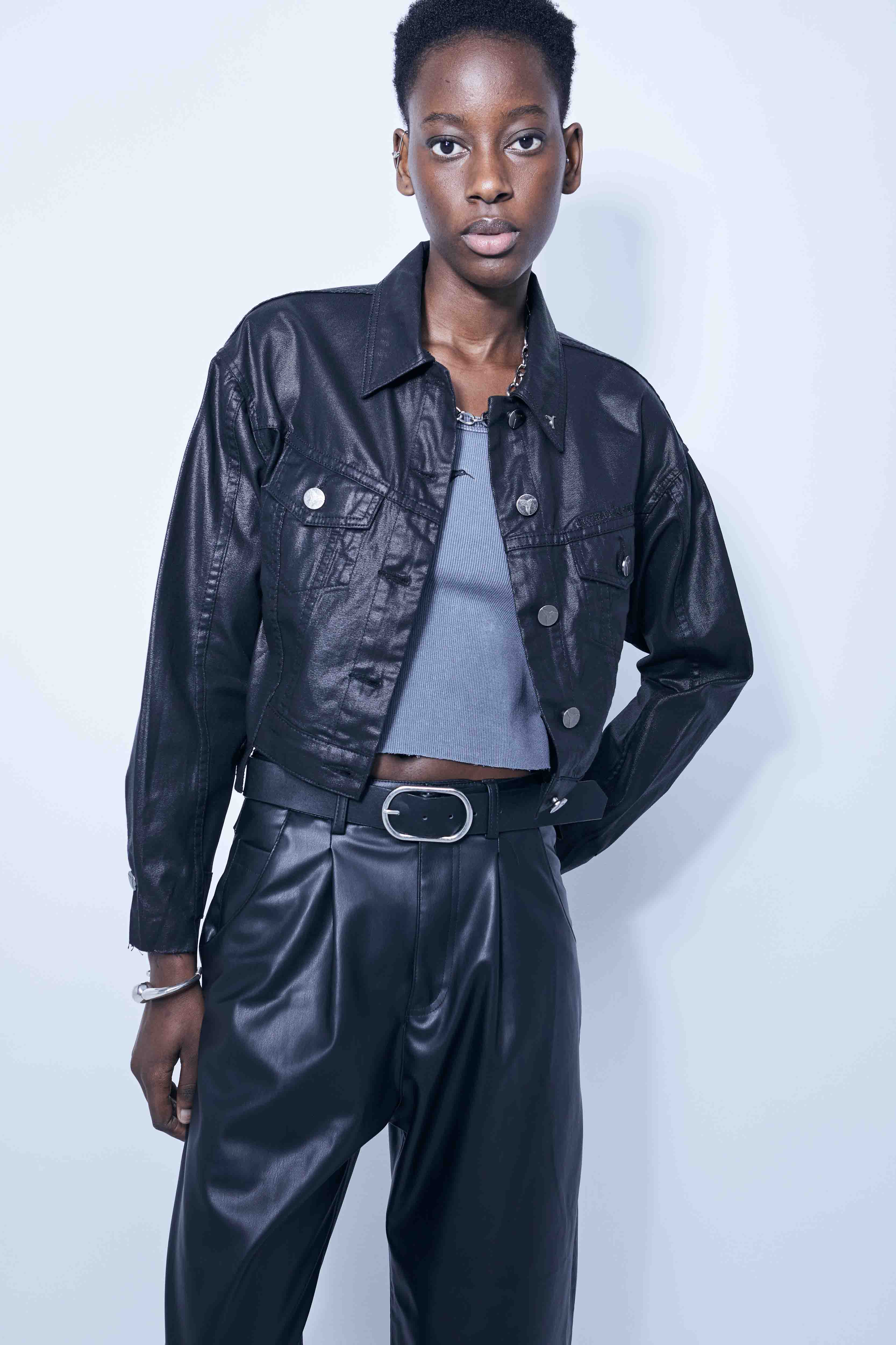COATED DENIM JACKET PURETA - Image 5